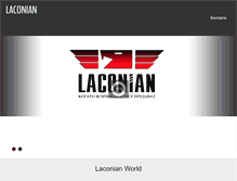 Tablet Screenshot of laconianworld.com